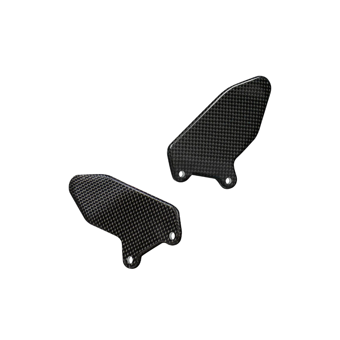 BONAMICI RACING CARBON HEEL PLATES FOR A006 - B007 - B008 - B009 - KT04