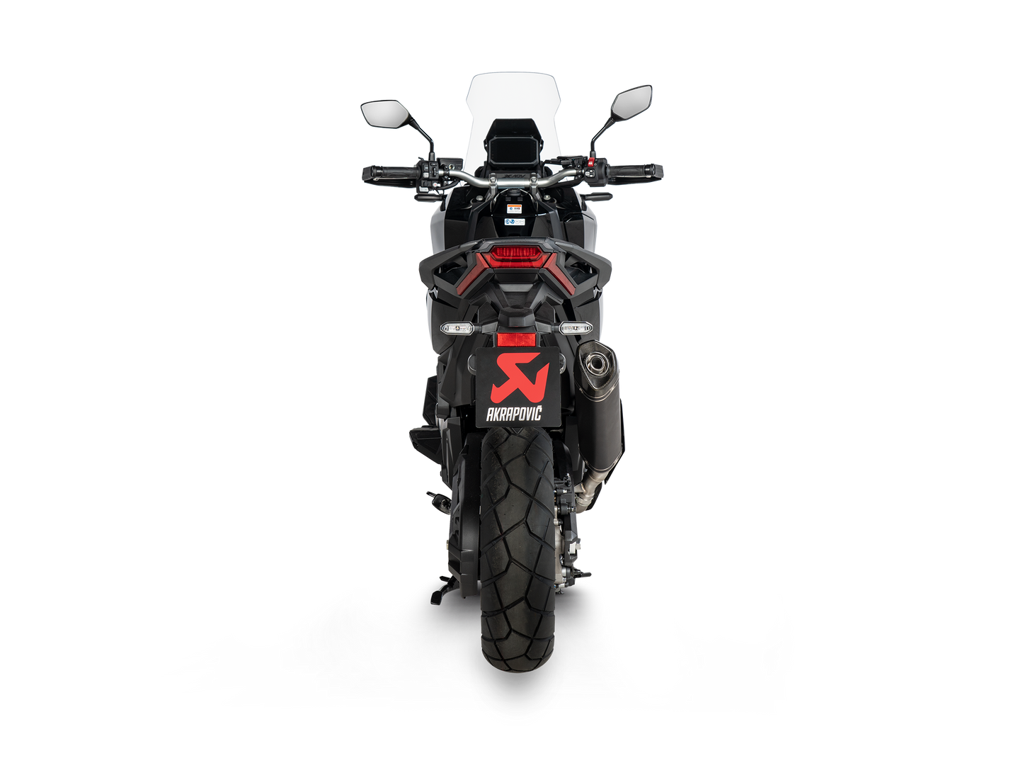 AKRAPOVIČ TITANIUM BLACK SLIP-ON HONDA X-ADV 2017-2026